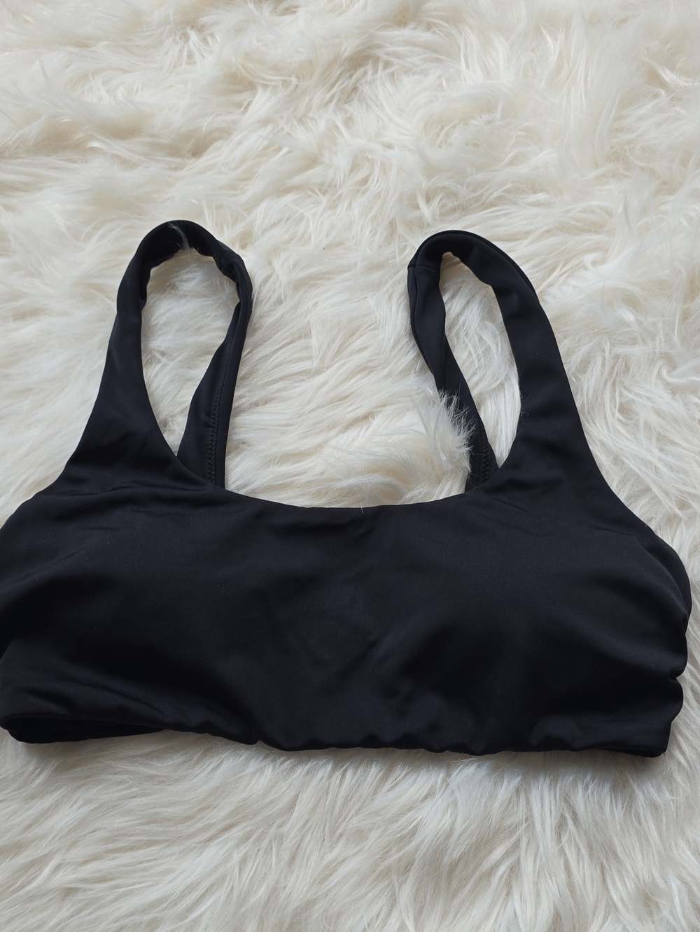 Victoria's Secret Black Bikini Top - Classic Scoop SIZE S